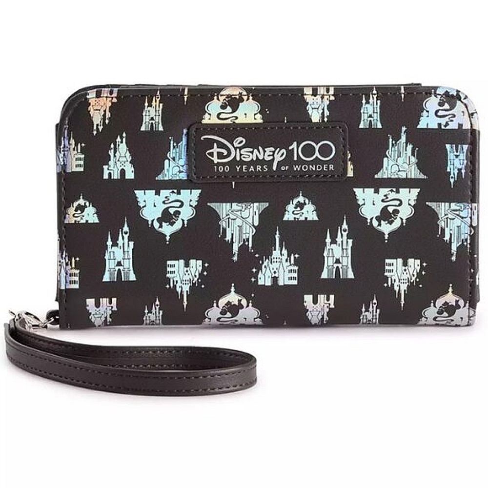 NWT! Disney 100 Aladdin Limited Edition Tech Wallet Wristlet phone case